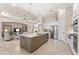 Spacious kitchen with a large center island, stainless steel appliances and an open floorplan at 5637 Arnie Loop, Bradenton, FL 34211