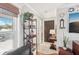 Hallway features lovely shelving, and bright natural light at 5728 Whistlewood Cir, Sarasota, FL 34232