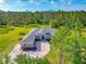 A grand house featuring a circular driveway and elegant architectural details at 6407 213Th E St, Bradenton, FL 34211