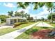 A charming recreation area with a bocce court and building at 7173 W Country Club N Dr # 141, Sarasota, FL 34243