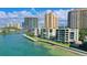 Waterfront condos offer beautiful beach access with breathtaking water views at 99 Sunset Dr # 102, Sarasota, FL 34236
