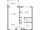 Detailed floorplan showcasing the layout of the home's rooms and dimensions at 1421 57Th W St # 1421, Bradenton, FL 34209