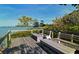 Enjoy stunning water views from the community benches at 1720 Glenhouse Dr # Gl430, Sarasota, FL 34231