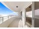 This outdoor balcony offers breathtaking ocean views and plenty of space for relaxing and entertaining at 1750 Benjamin Franklin Dr # 6B, Sarasota, FL 34236