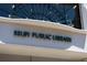Exterior shot of Selby Public Library, showcasing its architecture and signage at 1750 Benjamin Franklin Dr # 6B, Sarasota, FL 34236