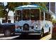 City trolley on the street provides transportation to local attractions at 1750 Benjamin Franklin Dr # 6B, Sarasota, FL 34236