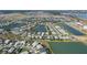 Stunning aerial view of community with numerous lakes and waterways throughout the neighborhood at 17549 Timberline Pkwy, Punta Gorda, FL 33982