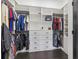 Custom walk-in closet with organized shelving and ample storage at 20307 74Th E Ave, Bradenton, FL 34202