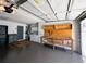This garage features a workbench and laundry machines at 1010 Gun Club Rd, Sarasota, FL 34232