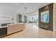 The condo's lobby with wood accents and bright lighting, offering a welcoming and modern space at 1155 N Gulfstream Ave # 706, Sarasota, FL 34236