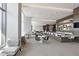 A modern community lounge with stylish seating, sleek bar area, and elegant lighting, perfect for socializing and relaxation at 1155 N Gulfstream Ave # 706, Sarasota, FL 34236