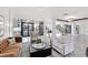 Spacious lobby area with elegant seating and marble floors at 1281 Gulf Of Mexico Dr # 906, Longboat Key, FL 34228