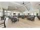 Spacious restaurant with abundant seating, full bar, stylish décor, and plenty of natural light at 15503 Sunny Day Dr, Bradenton, FL 34211