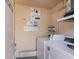 On-site laundry room with coin-operated washer and dryers available for residents at 1714 69Th W Ave # C402, Bradenton, FL 34207