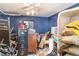 Bedroom with ceiling fan and filing cabinet at 2417 6Th Avenue E Dr, Bradenton, FL 34208
