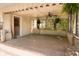 The screened-in patio includes a ceiling fan and lights, and offers an airy spot to relax and enjoy the outdoors at 316 29Th W St, Bradenton, FL 34205