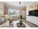 Comfortable living room with hardwood floors and neutral decor offering a relaxing atmosphere at 4802 51St W St # 1908, Bradenton, FL 34210