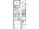Detailed floor plan showcasing the layout of the home with labelled rooms and dimensions at 4839 Deep Creek Ter, Parrish, FL 34219
