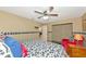Rustic bedroom featuring hardwood floors, and western decor at 4876 253Rd E St, Myakka City, FL 34251