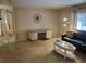 A charming living room area, perfect for entertaining or relaxing at 5536 Denmark Dr, Bradenton, FL 34207