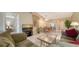 Open floor plan with living room and access to kitchen at 5649 Summerside Ln # 41B, Sarasota, FL 34231