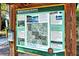 Informational sign with Preserve trail map, history, and safety tips at 5649 Summerside Ln # 41B, Sarasota, FL 34231