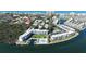 Beautiful waterfront condos feature docks and a swimming pool, nestled along the serene harbor at 600 Sutton Pl # B305, Longboat Key, FL 34228