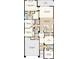 Detailed floor plan showcasing the layout of the home, including bedrooms, bathrooms, and living spaces at 6908 Prairie Oak Way, Nokomis, FL 34275