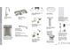 Selection of brushed nickel bathroom fixtures including faucets, lights and sinks at 7053 Foxboro Way, Nokomis, FL 34275
