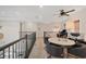 View of loft area with desk and table at 7142 Hawks Harbor Cir, Bradenton, FL 34207