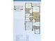 Floor plan for 4 bedroom, 3 bath home with flex room, cafe, lanai, 2 car garage and nearly 2,400 sq. ft. of living space at 17616 Bright Wheat Dr, Lithia, FL 33547