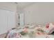 Well-lit bedroom showcases a closet and neutral walls, perfect for relaxation and quiet evenings at 17810 Gawthrop Dr # 406, Bradenton, FL 34211