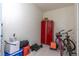 Storage room with organization featuring a red tool cabinet, and lots of space at 17810 Gawthrop Dr # 406, Bradenton, FL 34211
