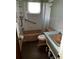 Small bathroom with a shower-tub combination and a light blue sink at 2503 23Rd W Ave, Bradenton, FL 34205