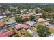 Aerial view of the neighborhood and its surrounding streets at 2536 Carlisle Pl, Sarasota, FL 34231