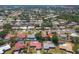 Beautiful aerial view of the neighborhood and its streets at 2536 Carlisle Pl, Sarasota, FL 34231