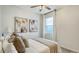 Comfortable bedroom featuring neutral decor, soft lighting and a view at 2907 61St E Ter, Ellenton, FL 34222