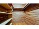 Cedar closet features shelving and wood flooring at 4616 22Nd W Ave, Bradenton, FL 34209