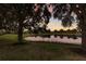 Scenic backyard view overlooking a peaceful pond surrounded by trees at 5023 Brickell Park Cv, Bradenton, FL 34211
