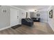 Bright and airy living room showcasing modern flooring and comfortable seating at 508 70Th St, Holmes Beach, FL 34217