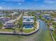 Stunning waterfront home with a private pool and boat dock, offering direct access to the open water at 526 56Th St, Holmes Beach, FL 34217