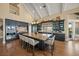 Spacious kitchen with custom cabinetry, stainless steel appliances, and an island with seating at 526 56Th St, Holmes Beach, FL 34217