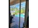 View of the screened-in pool area, showcasing the outdoor living space at 6631 63Rd E Ter, Bradenton, FL 34203