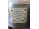 Water heater label showing the model number and manufacturing date at 6631 63Rd E Ter, Bradenton, FL 34203