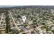 Aerial view of a residential neighborhood near the coast at 861 Nectar Rd, Venice, FL 34293