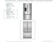 Optional KitchenAid and Jennair 36' freestanding refrigerator features at 12876 Morning Mist Pl, Venice, FL 34293