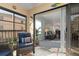 Cozy lanai that opens to an open-concept living area with sliding glass doors at 175 Kings Hwy # 428 B8, Punta Gorda, FL 33983