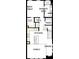 Floor plan displaying Gathering, dining, kitchen, powder room, owner's bath, and owner's treat at 2340 Lindstrom St, Sarasota, FL 34237