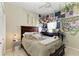 Stylish bedroom with decorative accents and comfortable furnishings at 2611 221St E St, Bradenton, FL 34211