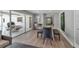 Living area with open patio view and dining room at 3130 Key Way, Sarasota, FL 34239